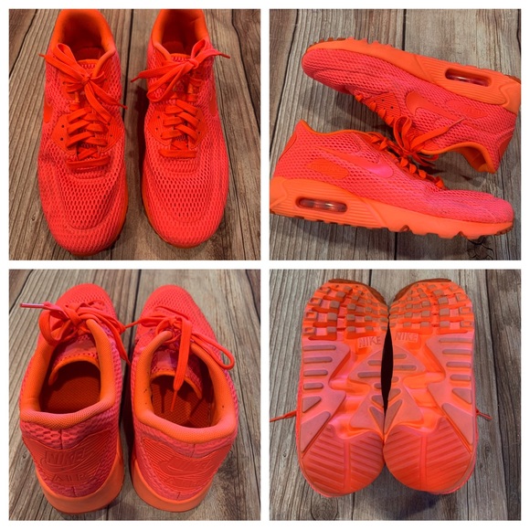 nike air max 90 ultra br total crimson